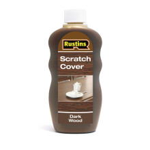 Rustins Scratch Cover Dark – Conceal Surface Scratches on DarkToned Wood Fu