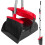 BH  Broom and Dustpan Set  Long Handle  Comb Teeth  Upright Sweeping Brush 2