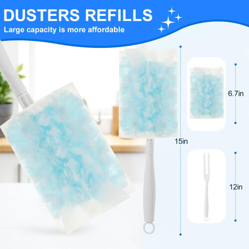 15Pack Duster Refills Compatible with Flash Dusters Multi Surface 180 Degre 1