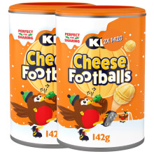 Cheese Footballs Caddy 142g 2 Pack Bundle