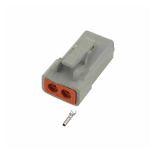 2 Pin Automotive Connector DTP042P DTP062S Set, Waterproof 2 Way Male Female Plug, 20 Sets
