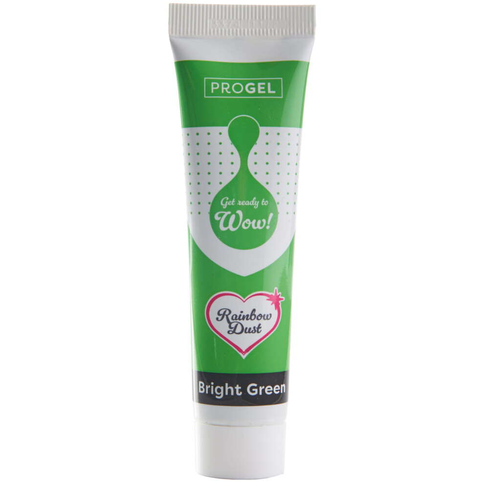 Rainbow Dust Progel Concentrated Food Colour Bright Colouring Gel Fo Green