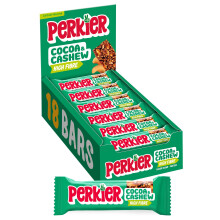 Perkier Cacao and Cashew Quinoa Bar 35 g