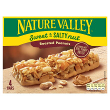 Nature Valley Sweet  Salty Nut Roasted Peanuts Cereal Bars 120 g 7006301043