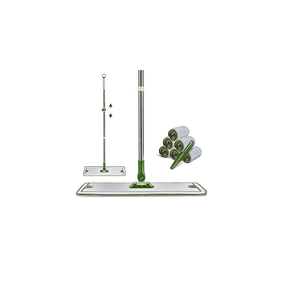 Masthome Microfibre Mop63cm Flat Mop For Cleaning Hardwood Tile Laminate Fl