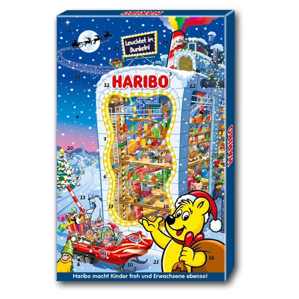 Haribo Advent Calendar Christmas Sweets Gift 2021