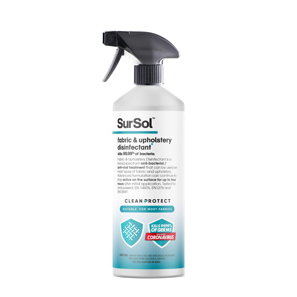Sursol Fabric Upholstery Disinfectant 1 Litre Clear