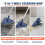 JEHONN 200CM Wall Cleaning Mop with Long Handle 3in1 Ceiling Cleaner Tool D 2
