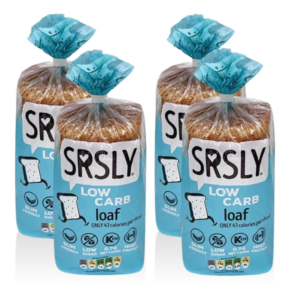 Srsly Low Carb Keto Bread Only 07G Carbs 43 Kcals Per Slice Freshly Bake