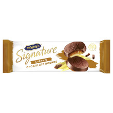 McVities Signature Caramel Chocolate Rounds Biscuits 109 g Pack of 1