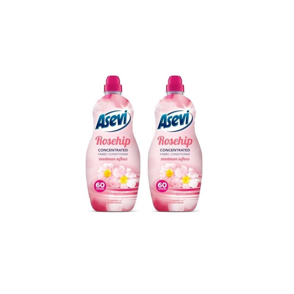 Asevi Fabric Softener Laundry Conditoner Liquid Fabric Softener 1380Ml 60 W