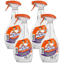 Mr Muscle Shower Cleaner Spray 500ml Pack of 4
