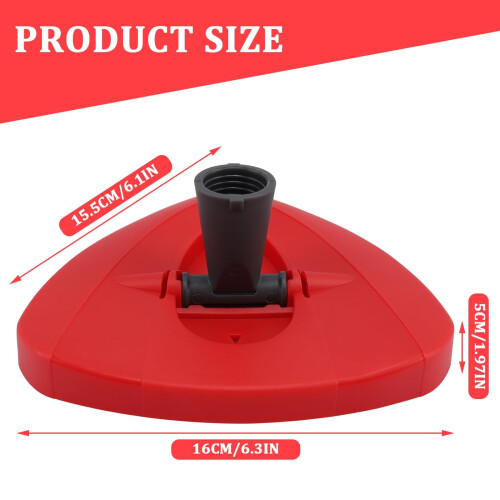 Spin Base Compatible With Vileda Turbo Mop Accessories Triangular Spinning 2