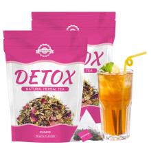 Detox Tea - 56 Days Herbal Tea | Natural Wellness Tea with Green Tea & Dandelion | Gentle Cleanse & Metabolism & Healthy Weight Support | Vegan, Caff
