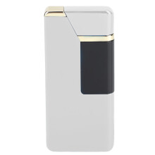 Accendino elettrico antivento Slim7Lighter con doppia accensione ad arco pulsato, ricaricabile tramite USB, senza fiamma, dal design compatto e