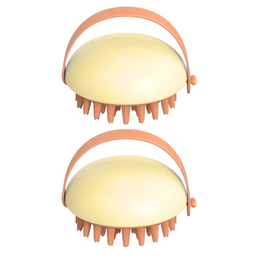 Wheat Straw Material Innovation, Ergonomic Design Scalp Scrubber With Special Comb For Dandruff Removal And Hair Growth Promotion