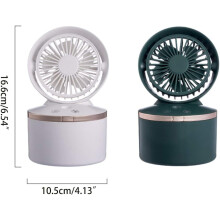 Innovative Personal Cooling Companion, USB Desk Fan with Multi-Power Supply, Portable Fans for Your Convenient Lifestyle, Quiet Operation Mini