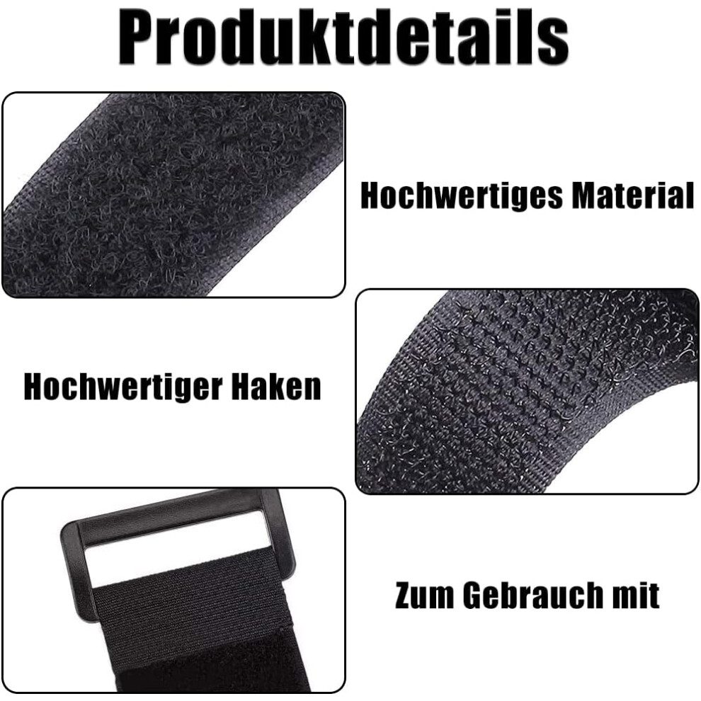 Ultimate Organizational Companion, Multi-Purpose Fasteners, Adjustable Nylon Fabric Ties, Cut-To-Length Reusable Cable Ties For Heavy Duty 9128293863841