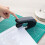 Effortless Swing-Arm Portable Stapler, Space Saving Compact Design, Effort Saving Desk Stapler for Office School Home (Blacks) 5