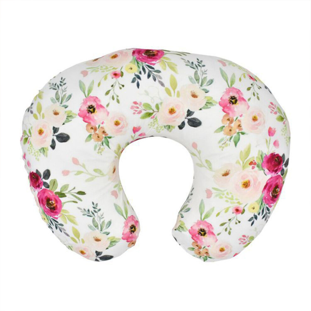 Breastfeeding Pillow Cover for Universal Fit, Stretchy Pillow Slipcovers Easy On Off, Cozy Nursing Moments with Hypoallergenic Breathable Fabric,