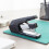 Effortless Swing-Arm Portable Stapler, Space Saving Compact Design, Effort Saving Desk Stapler for Office School Home (Blacks) 4