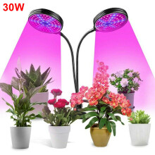 Lâmpadas LED para cultivo de plantas, espectro completo, com haste flexível, recarregáveis e silenciosas. Aparador de pelos para cães.