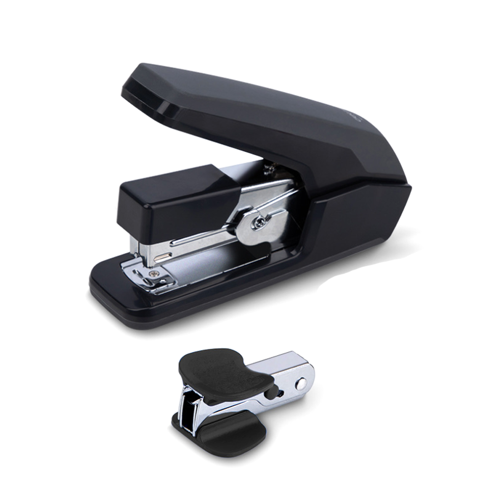 Desktop Stapler, Effortless One Finger Stapling With Reversible Anvil For Pinning And Tacking, Non-Slip Rubber Base Ensures Stable Stapling, Low 9128293738217
