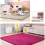 Χαλί παιχνιδιού αργής ανάκαμψης, ύφασμα Coral Velvet με ασφαλές πάχος, μη τοξικό 8