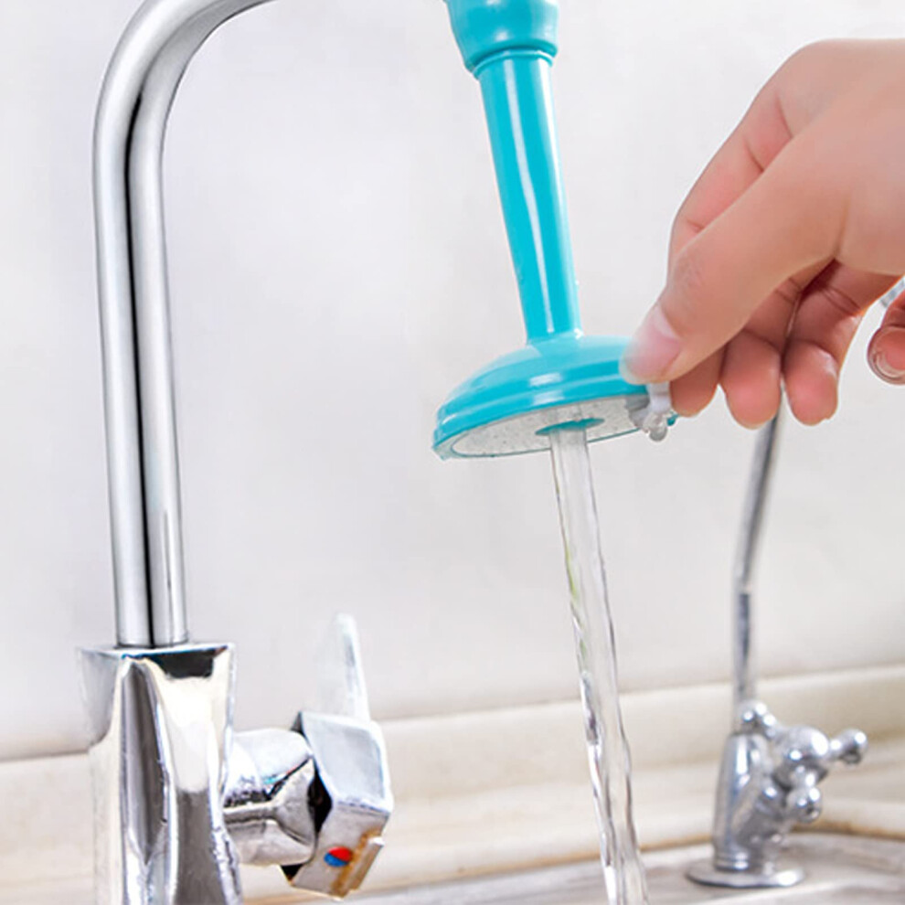 Faucet Sprayer With Adjustable Outlet Mode, Tap Filter Nozzle, Watersaving Regulator, Durable Controller, Blue 9189345123382