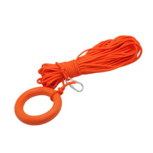 Floating Lifesaving Rope with Bracelet, Durable Polyethylene Rescue Line for Swimming Pools, Beaches