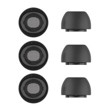 2 Stück Acoustics Memory Foam-Ohrstöpsel-Schwarze kleine Größe
