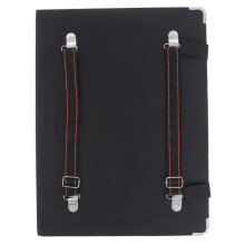 Backpack Sketch Pads with Straps Artist Portfolio Case Black Tarpaulin