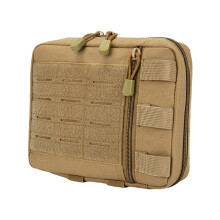 Small Storage Bag Multifunctional Pouches For Outdoor Tactical Utility Tool Pouches Mud Color