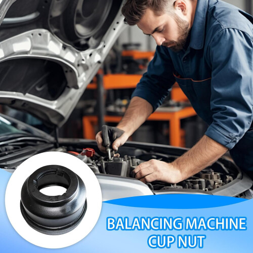 Universal Tire Balancer Adapter with Quick Release Hub Nut for Car Truck Precise Wheel Alignment 1