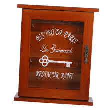 Key Holder Box, Vintage Wall Mounted Key Organizer, Retro Entryway Storage for Keys, Keeps Keys Neat