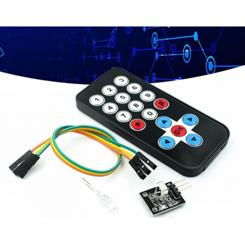 HX1838 Infrared Remote Control Kit Remote Control Robot Module Remote Control Module As Pictured 2