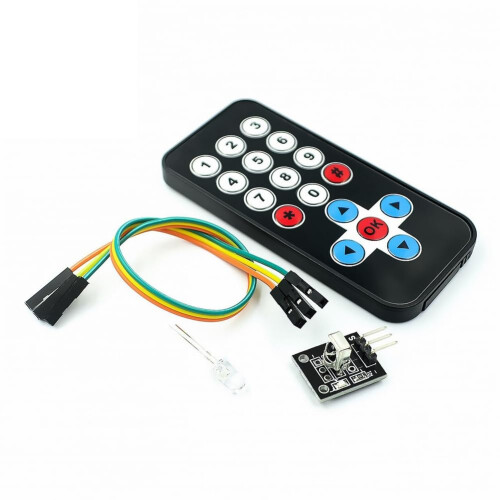 HX1838 Infrared Remote Control Kit Remote Control Robot Module Remote Control Module As Pictured