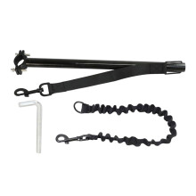 Hands Dog Leash with Adjustable Bungee for Running, Walking, Cycling and Training
