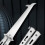 Dual Function Stainless Steel Tire Cleaner Hook Foldable and Portable Tool 9