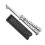 Dual Function Stainless Steel Tire Cleaner Hook Foldable and Portable Tool 2