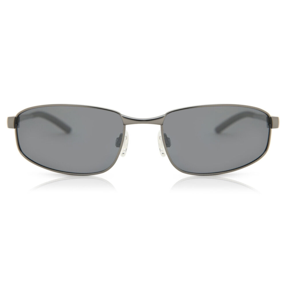 Bloc Square Polarised Sunglasses - Gun