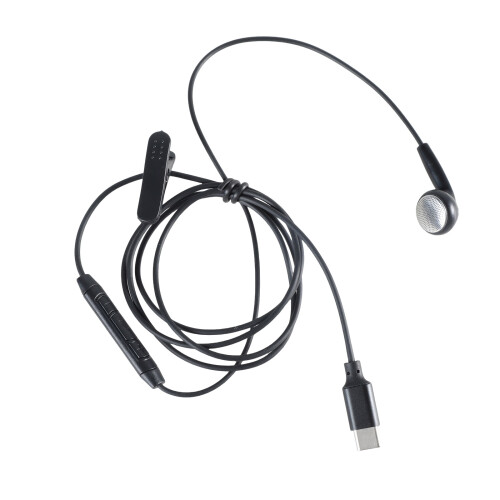 Écouteurs intra-auriculaires de Type C, oreillettes simples,
