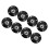 Heavy Duty Universal Kitchen Caster Wheel 360 Rotation ABS Metal 15