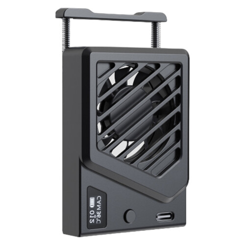 Ventilateur de refroidissement de caméra, montage-  Noir