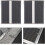 airflow, 2piece filter set, compatible with Broan/HPF36 range hood models 2