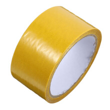 1 Roll DoubleSided Tape Seaming Tape Dressing Carpet Tapes Upholstery Sticky Carpet Tape for Carpet Tape Outdoor Fabric Tape for Clothing Yellow