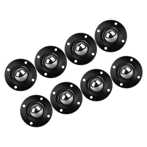 Heavy Duty Universal Kitchen Caster Wheel 360 Rotation ABS Metal