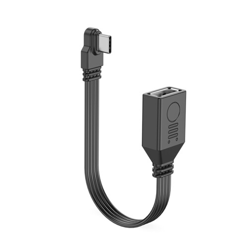Câble USB C vers USB 2.0-0,3 m plier le boîtier gauche droit