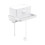 Box for, Hanging Overflow Box, USB Drip Tray, Multilayer Silent  Mount with Lighting, Ref: 6839 1
