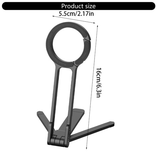 Magnetisch zaktelefoonstatief Opvouwbaar, opgewaardeerd 1